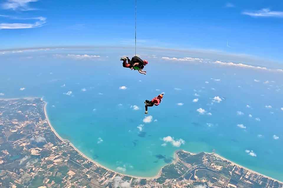 Skydiving