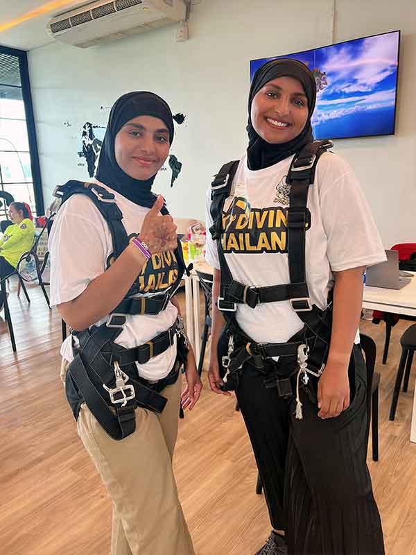 Skydiving