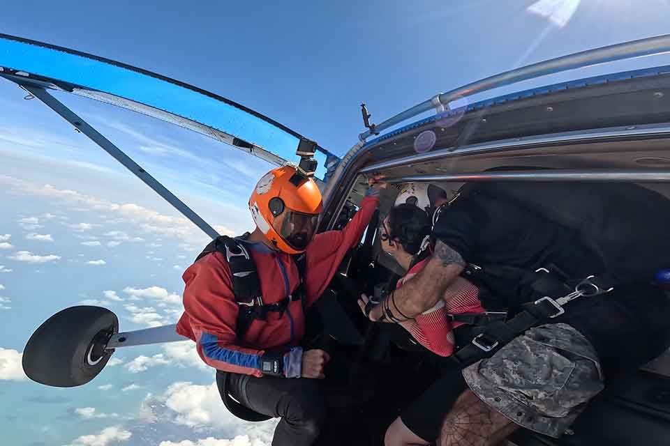 Skydiving
