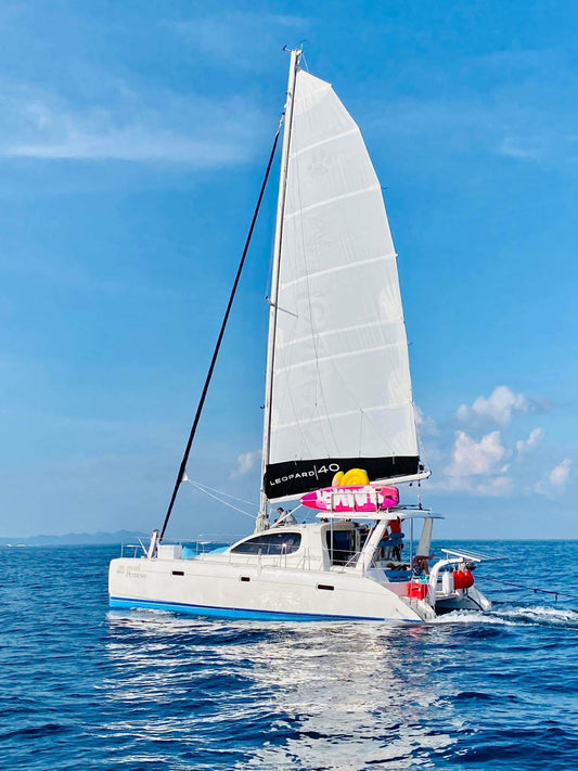 Hennessy, 40-foot catamaran