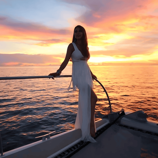 Ocean Yachting Sunset